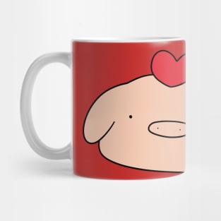 Heart Pig Face Mug